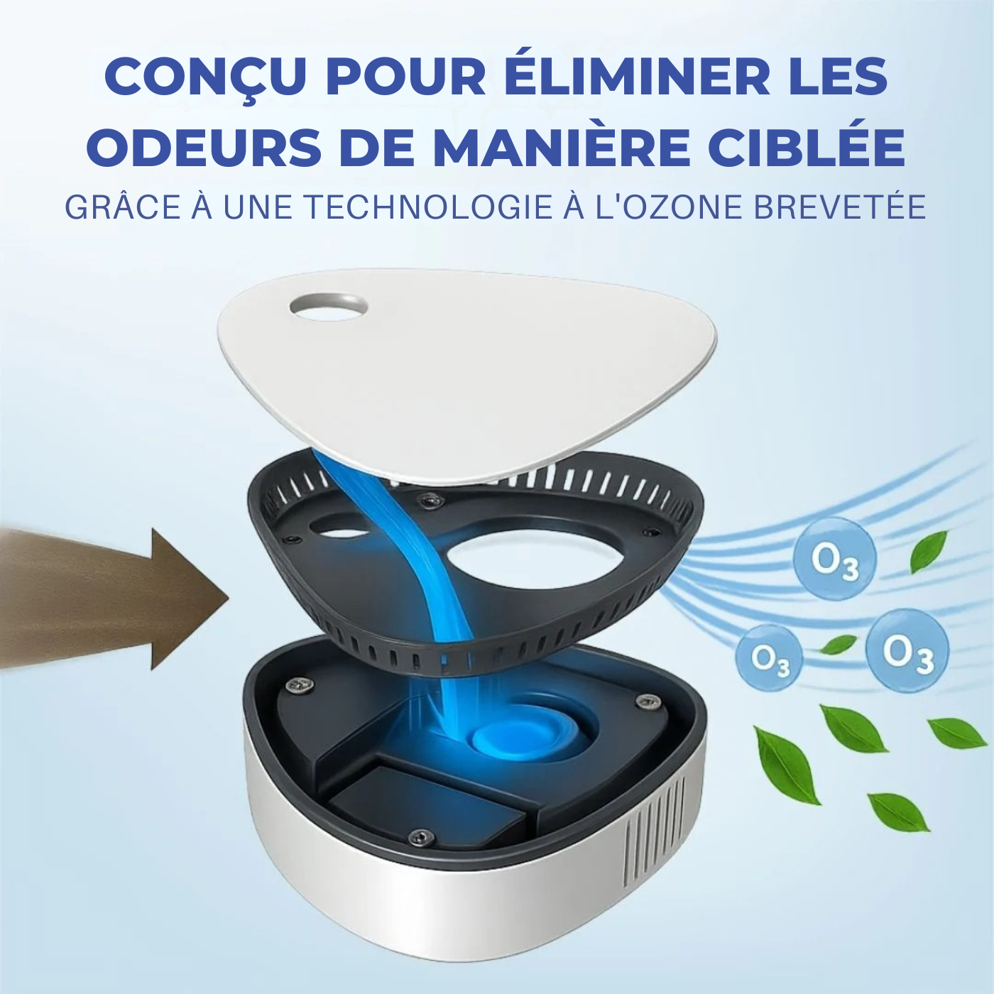 Ozonix - Éliminez la fumée, les odeurs d'animaux et celles de cuisine